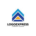 画像1: 未来へ向かうAと安定の層ロゴ (1)