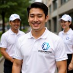 画像14: 六角形とシャープな連携構造のロゴ (14)