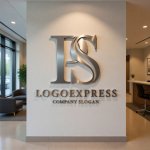 画像10: 「PS」が織りなす洗練されたモダンロゴ (10)