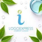 画像9: 生命の葉が彩るi字のナチュラルロゴ (9)