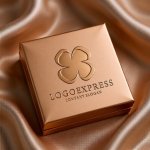 画像14: 四つ葉のクローバーの幸運ロゴ (14)