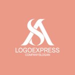 画像4: 「AS」が織りなす優雅な連結ロゴ (4)