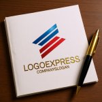 画像6: S字の連結とスピードを表すダイナミックロゴ (6)