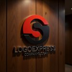 画像5: 赤と黒のS字円形モダンロゴ (5)