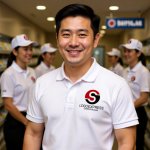 画像14: 赤と黒のS字円形モダンロゴ (14)