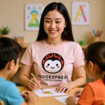 画像5: 笑顔のテントウムシのかわいいロゴ (5)