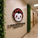 画像15: 笑顔のテントウムシのかわいいロゴ (15)