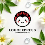 画像9: 笑顔のテントウムシのかわいいロゴ (9)