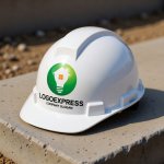 画像7: 電球の家とエコなアイデアのロゴ (7)