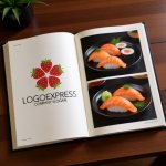 画像9: いちごの花のかわいいロゴ (9)