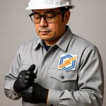 画像5: 六角形とS字型稲妻のスピードロゴ (5)