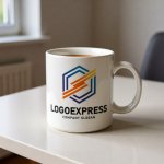 画像12: 六角形とS字型稲妻のスピードロゴ (12)