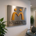 画像14: 人々の繋がりを表現したM字ロゴ (14)