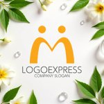 画像9: 人々の繋がりを表現したM字ロゴ (9)