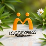 画像12: 人々の繋がりを表現したM字ロゴ (12)