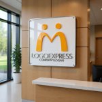 画像13: 人々の繋がりを表現したM字ロゴ (13)