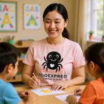 画像5: 愛らしいハートのクモのロゴ (5)