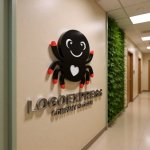 画像15: 愛らしいハートのクモのロゴ (15)