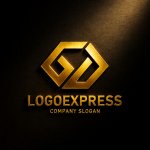 画像12: GDの連結する幾何学ロゴ (12)