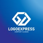 画像4: GDの連結する幾何学ロゴ (4)