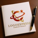 画像6: グローバルなCと軌道のロゴ (6)