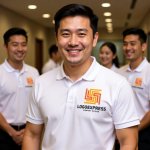 画像14: LとSが絡み合う幾何学ロゴ (14)