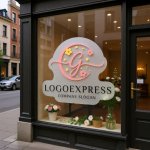 画像7: Gと花の優しい筆記体ロゴ (7)