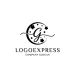 画像3: Gと花の優しい筆記体ロゴ (3)