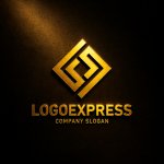 画像12: 二つのSを組み合わせた幾何学ロゴ (12)