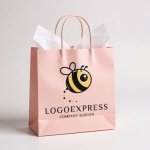 画像6: かわいいミツバチのキャラクターロゴ (6)