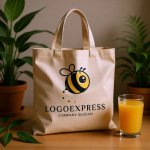 画像8: かわいいミツバチのキャラクターロゴ (8)