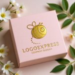 画像10: かわいいミツバチのキャラクターロゴ (10)