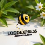 画像12: かわいいミツバチのキャラクターロゴ (12)
