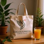 画像8: 桜をくわえた白鳥の優雅なロゴ (8)