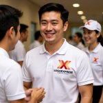 画像14: X字型ダイナミックアローロゴ (14)