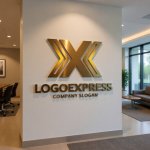 画像10: X字型ダイナミックアローロゴ (10)