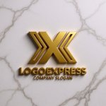 画像13: X字型ダイナミックアローロゴ (13)