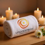 画像5: 輝く星と渦巻く円のダイナミックロゴ (5)