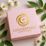 画像10: 輝く星と渦巻く円のダイナミックロゴ (10)