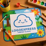 画像8: 笑顔の可愛い雲のロゴ (8)