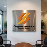 画像7: S字型稲妻のスピードロゴ (7)