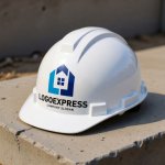 画像7: L字と家を組み合わせた住まいロゴ (7)