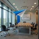 画像9: T字をかたどる紙飛行機ロゴ (9)