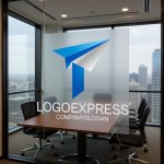 画像11: T字をかたどる紙飛行機ロゴ (11)