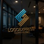 画像15: S字ラインの連携幾何学ロゴ (15)