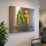 画像14: 人と人との繋がりを表現したM字ロゴ (14)