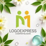 画像9: 人と人との繋がりを表現したM字ロゴ (9)