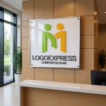 画像13: 人と人との繋がりを表現したM字ロゴ (13)