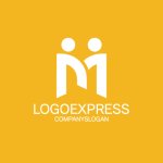 画像4: 人と人との繋がりを表現したM字ロゴ (4)