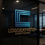 画像15: C字ラインのテクノロジーロゴ (15)